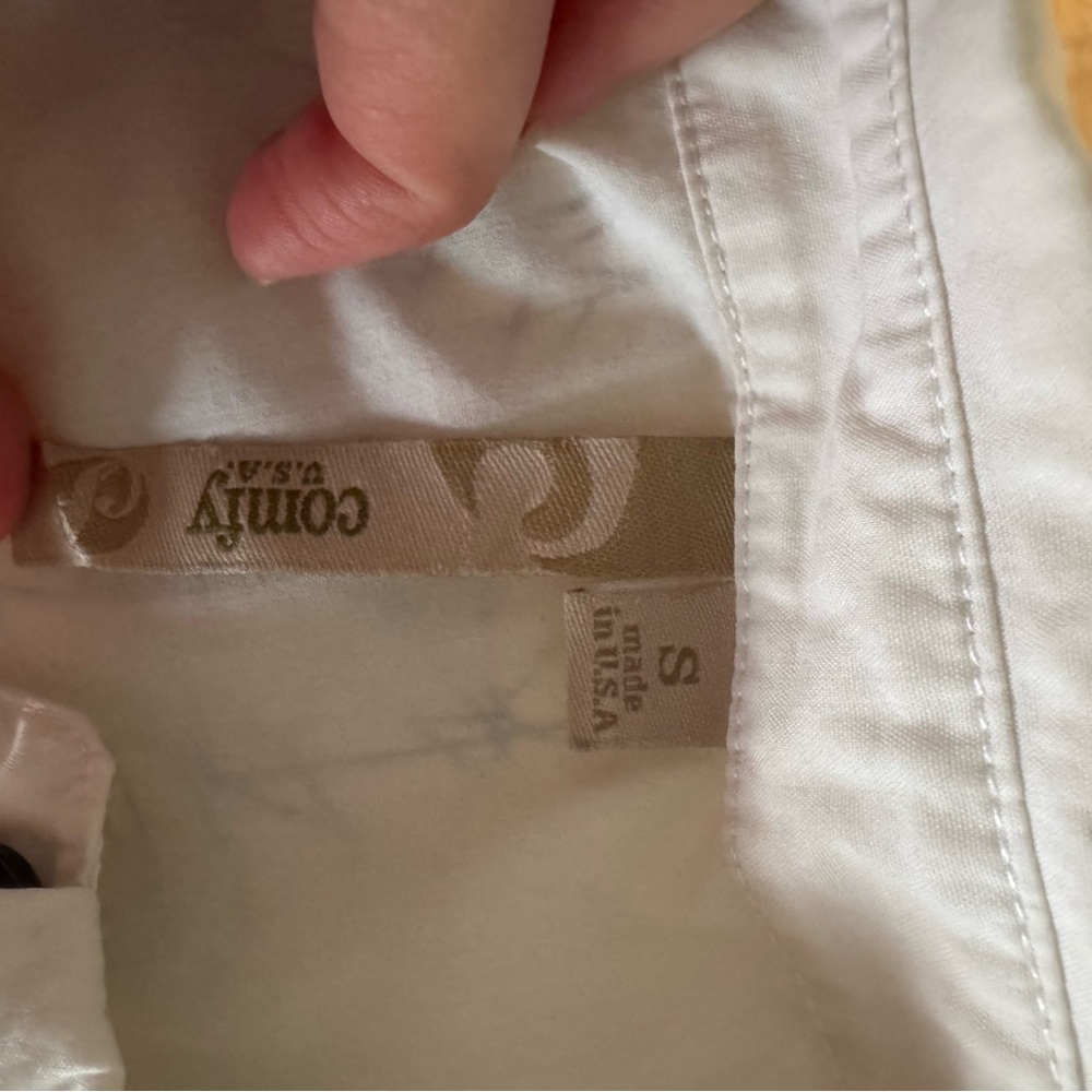 Comfy USA Cream Blouse